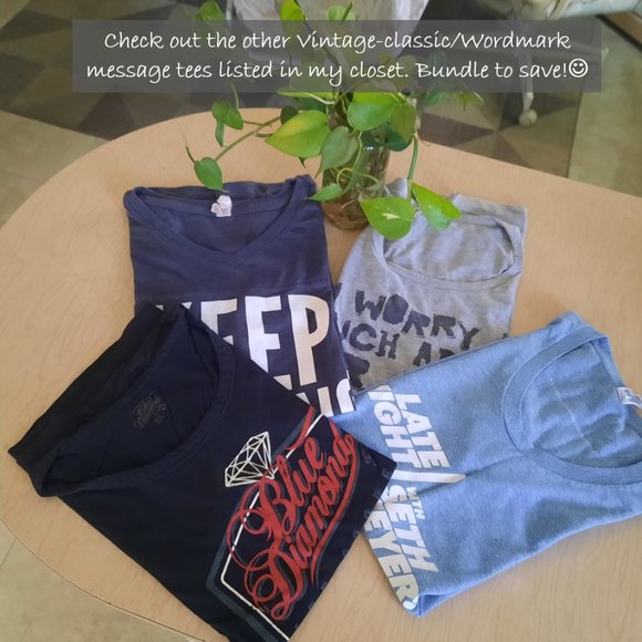 🌟FREE with purchase🌟Funny Career/Work Message Cotton Tee - Gray, Size S - Picture 14 of 16